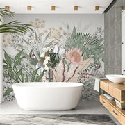 Bathroom wallpaper