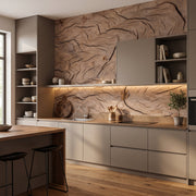 3D trompe l'oeil wallpaper