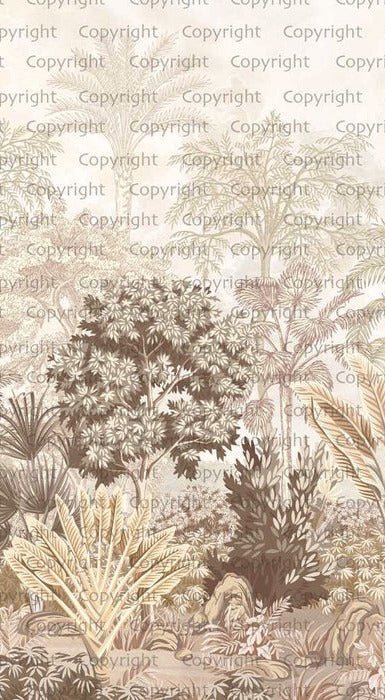 Bright jungle wallpaper