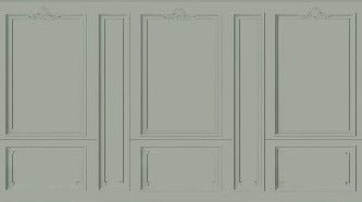 Haussmann Vert de gris wallpaper