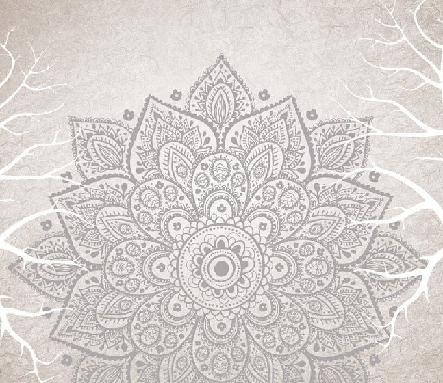 Indian bohemian mandala non-woven wallpaper