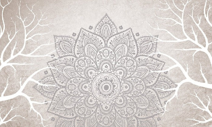 Indian bohemian mandala non-woven wallpaper