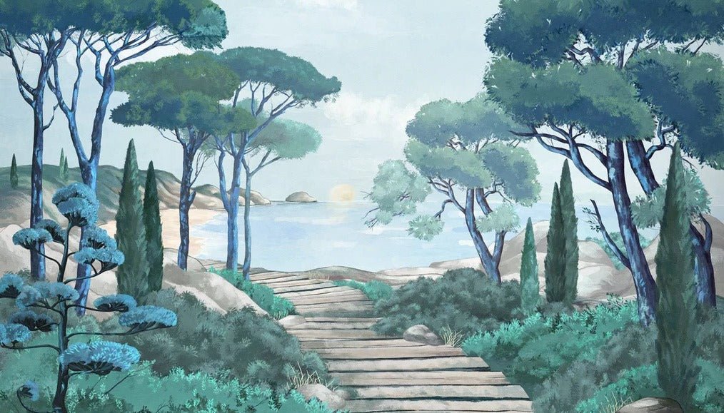 Wallpaper stroll in the calanques