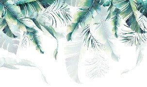 Jungle & Scandinavian style wallpaper