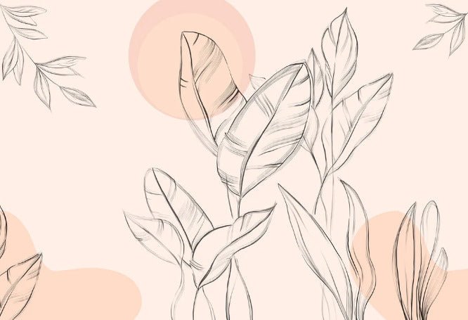 Gracious flora wallpaper