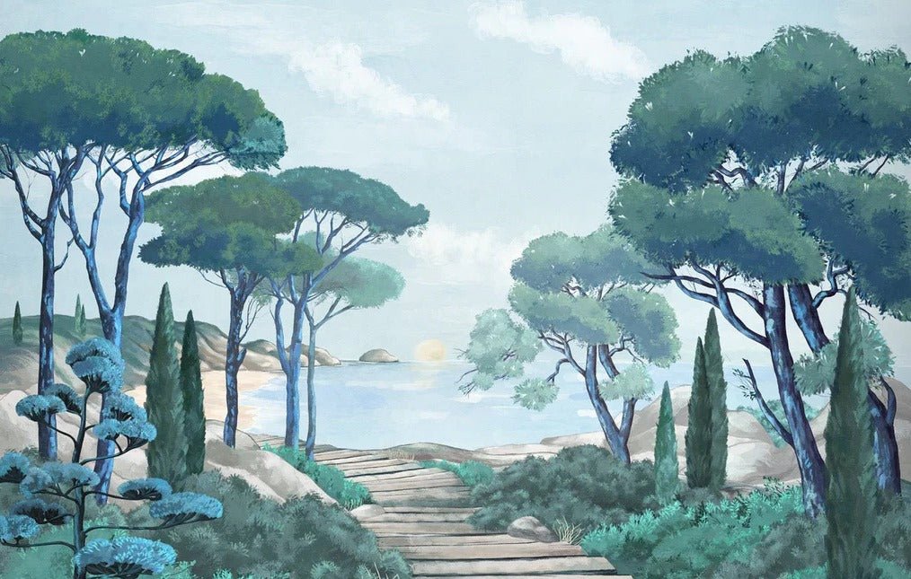 Wallpaper stroll in the calanques