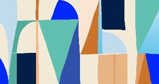 Trendy geometric abstract wallpaper