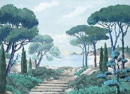 Wallpaper stroll in the calanques