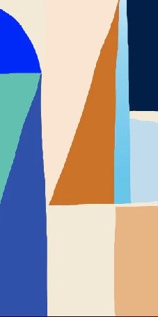 Trendy geometric abstract wallpaper
