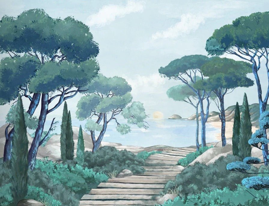 Wallpaper stroll in the calanques