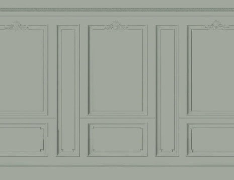 Haussmann Vert de gris wallpaper