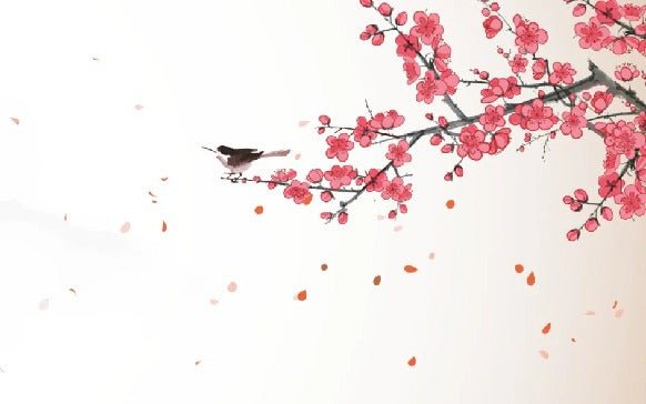 Zen harmony sakura wallpaper