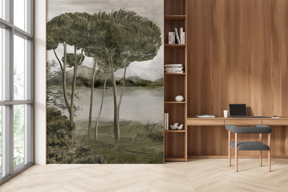 Mediterranean panoramic wallpaper