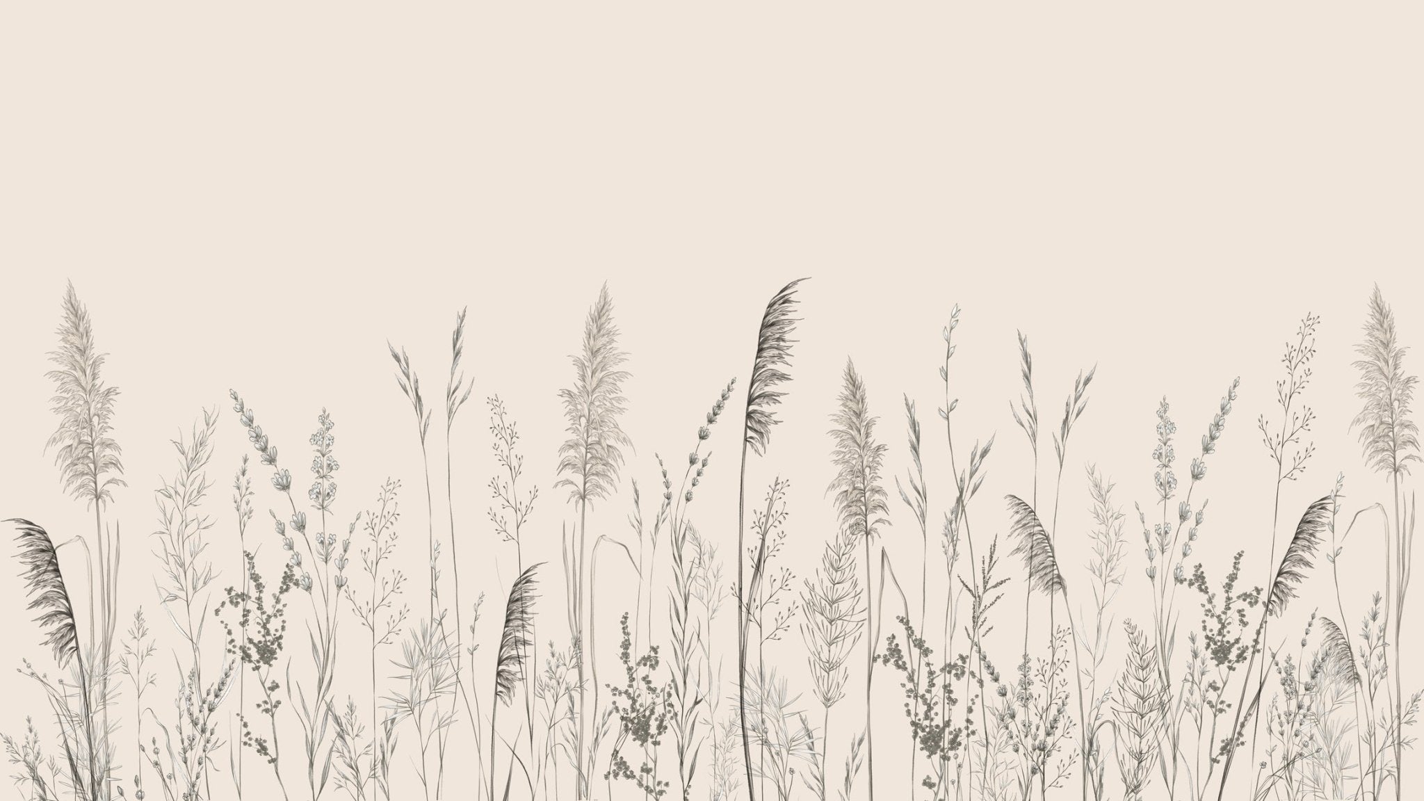 Papier peint panoramique prairie sauvage, XXL, tendance