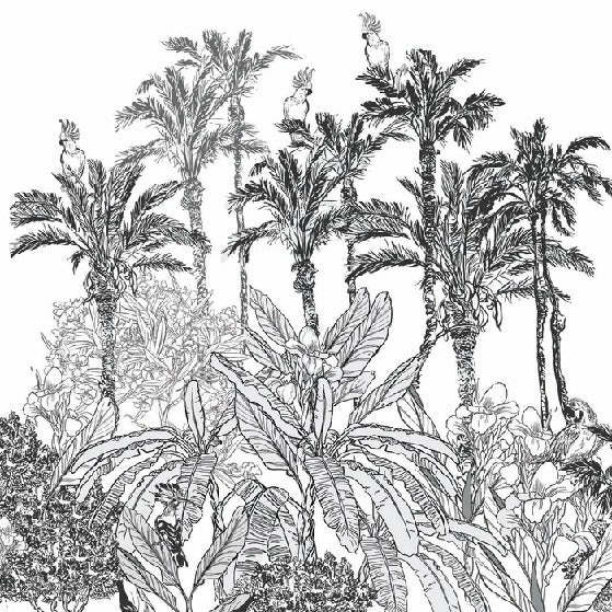 Panther jungle wallpaper