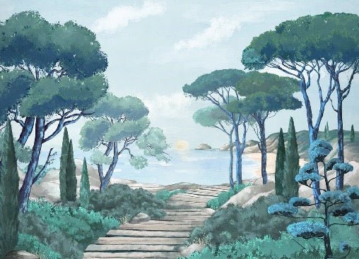 Wallpaper stroll in the calanques