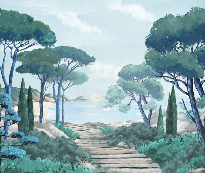Wallpaper stroll in the calanques