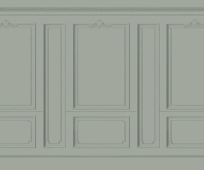 Haussmann Vert de gris wallpaper