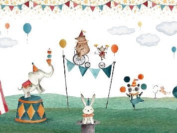 Big top and animals wallpaper