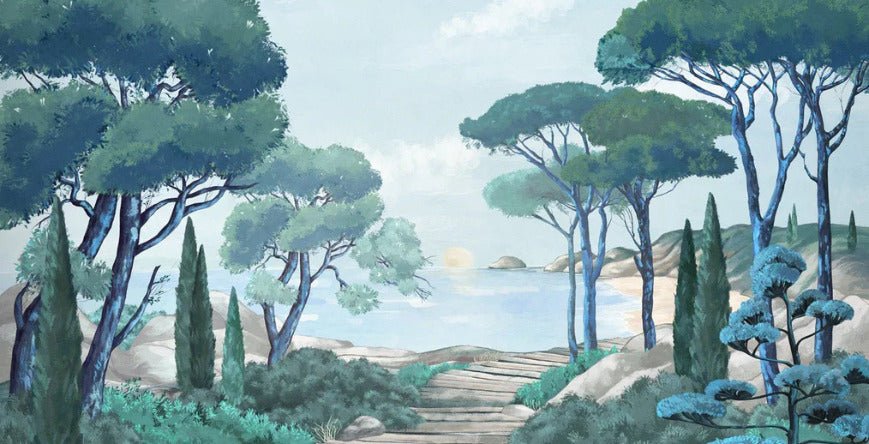 Wallpaper stroll in the calanques