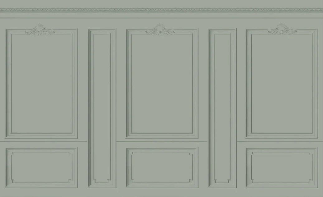 Haussmann Vert de gris wallpaper