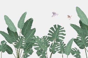 Banana jungle wallpaper