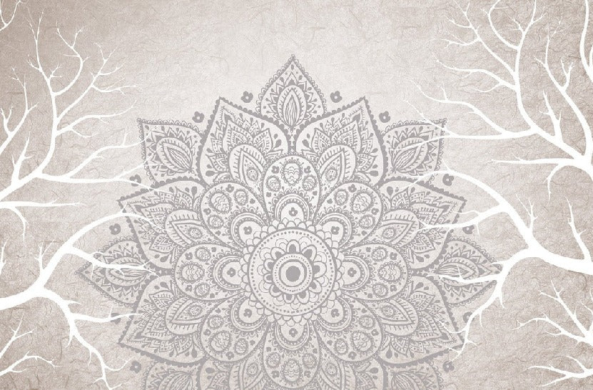 Indian bohemian mandala non-woven wallpaper