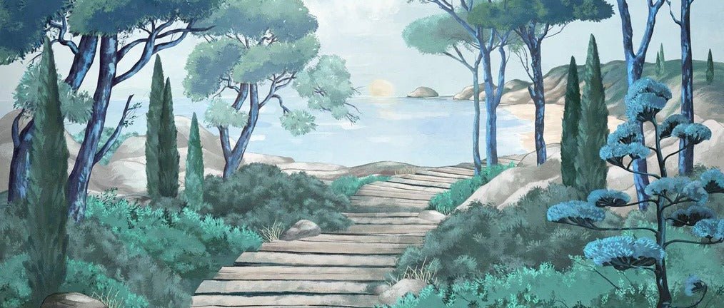 Wallpaper stroll in the calanques