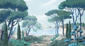 Wallpaper stroll in the calanques