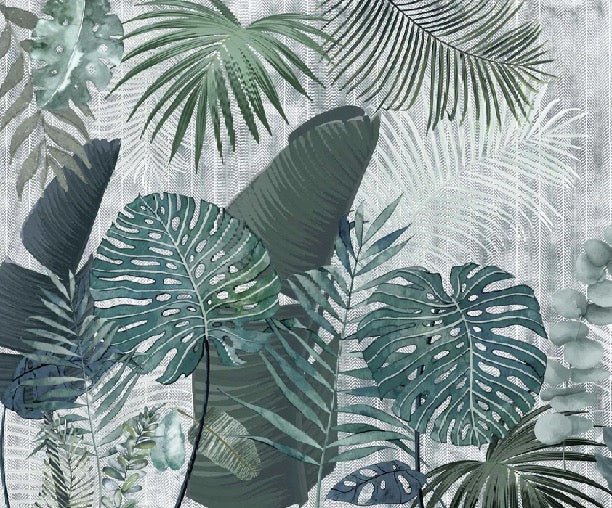 Jungle 2 toilet wallpaper