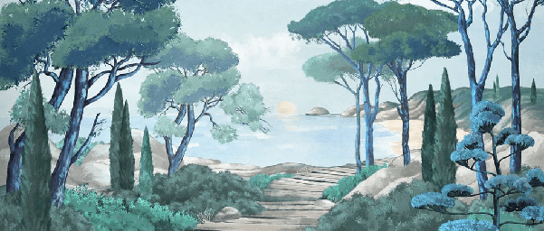 Wallpaper stroll through the calanques