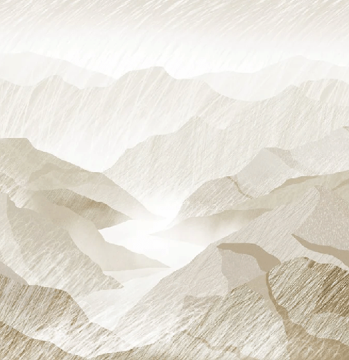 Sepia mountain illustration wallpaper