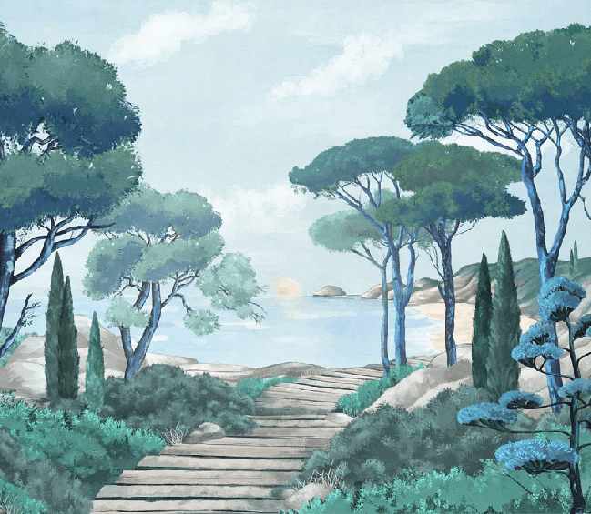 Wallpaper stroll through the calanques