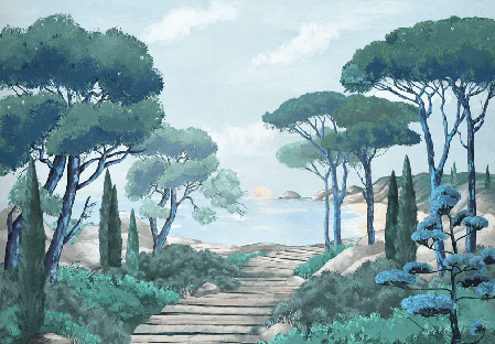 Wallpaper stroll through the calanques