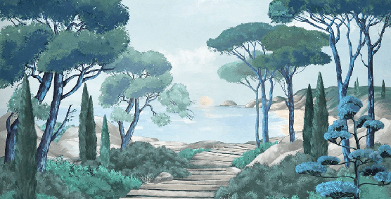 Wallpaper stroll through the calanques