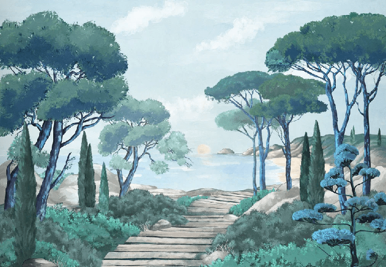 Wallpaper stroll through the calanques