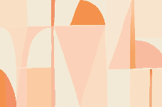 Peach geometric abstract wallpaper