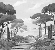 Wallpaper stroll through the calanques