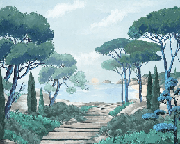 Wallpaper stroll through the calanques