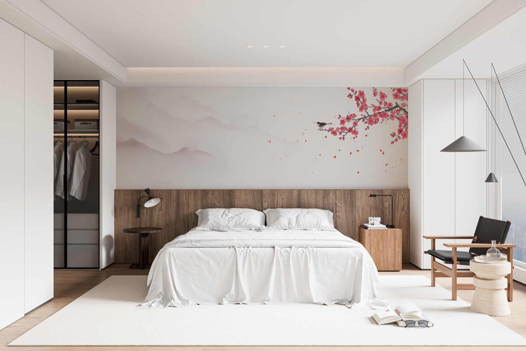 Papier peint harmonie zen sakura, XXL, tendance