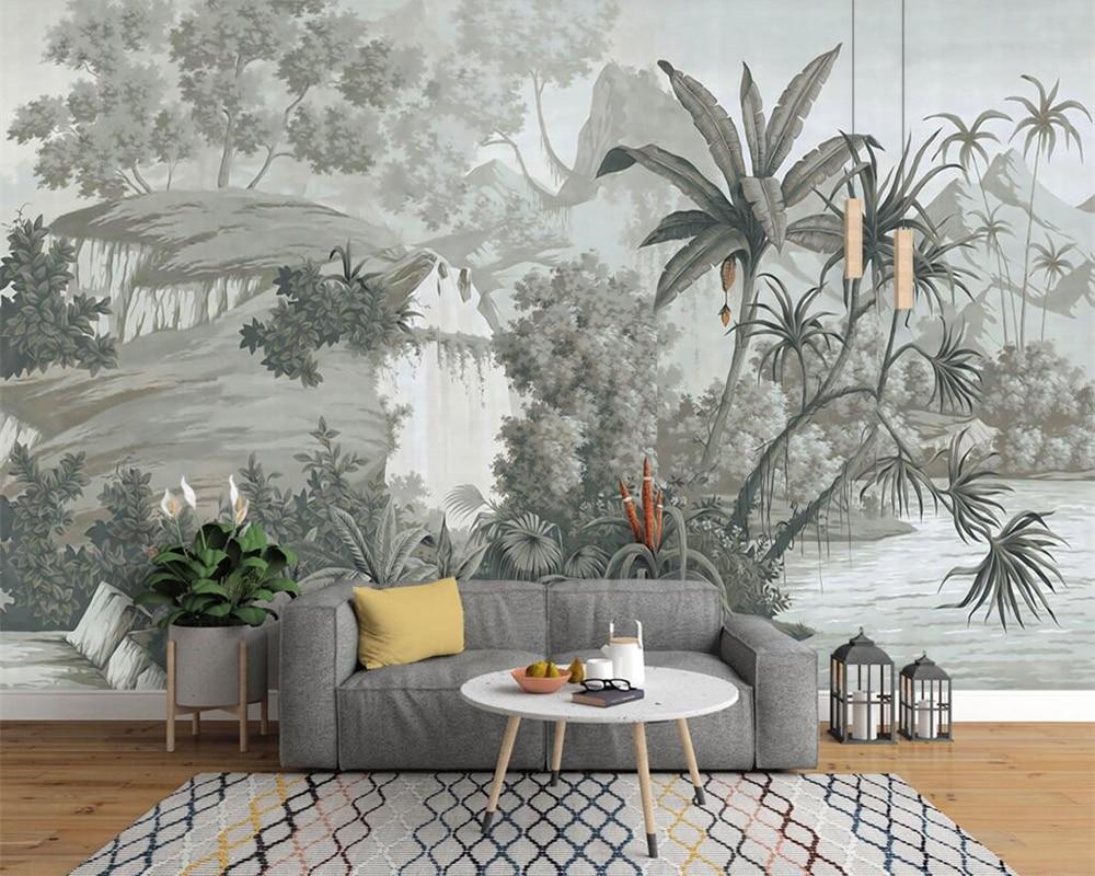 Papier peint Jungle Contrast - papier peint sur mesure francais - muralconcept