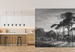 Carta da parati panoramica per cucina