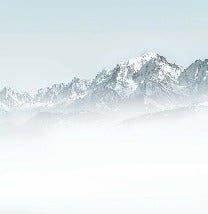 Tapete Mont Blanc im Nebel
