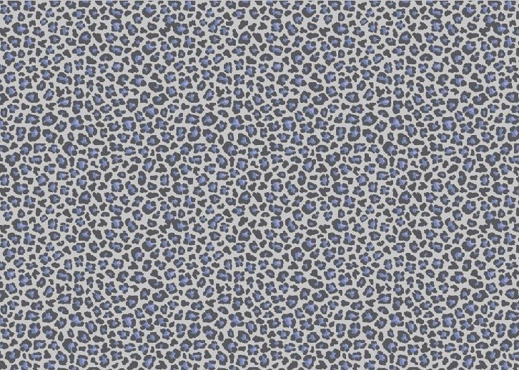 Blue leopard wallpaper