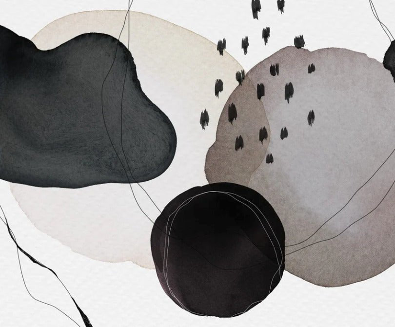 Papier peint moderne aquarelle, XXL, tendance