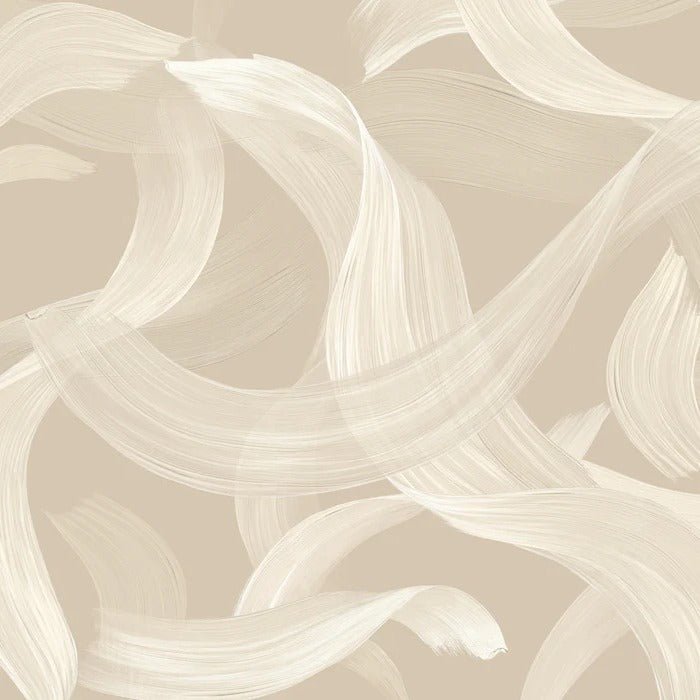 Moderne Tapete - Vibrationsbeige