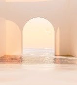 Papier peint panoramique design sunset arch