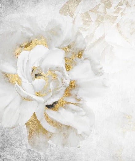 Papier peint toilette Fleur Or, XXL, tendance