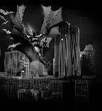 Papel pintado panoramico batman film hero all dark