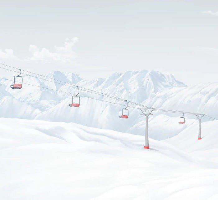 Papier peint massif des grandes Rousses